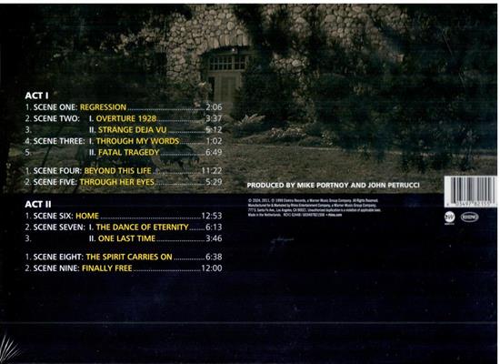 DREAM THEATER -METROPOLIS PT.2: SCENES FROM A MEMORY *2-LP CLEAR