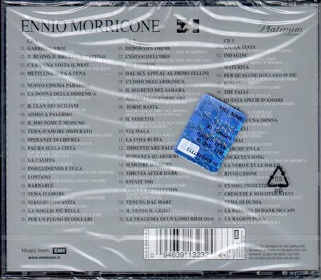 MORRICONE ENNIO -THE PLATINUM COLLECTION *3-CD*