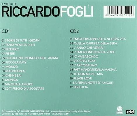 FOGLI RICCARDO -IL MEGLIO DI RICCARDO FOGLI *2-CD*