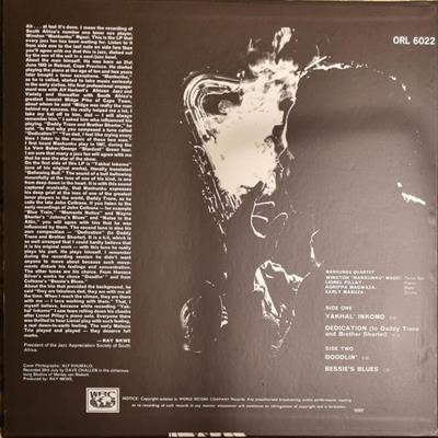 MANKUNKU QUARTET -YAKHAL' INKOMO *LP*