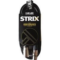 CAVO PER MICROFONO XLR MASCHIO/XLR 3METRI FEMMINA QUIKLOK STRIX