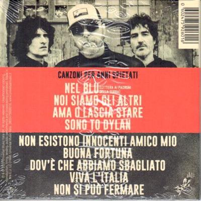 NEGRITA -CANZONI PER ANNI SPIETATI *2025*