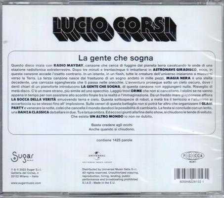 CORSI LUCIO -LA GENTE CHE SOGNA