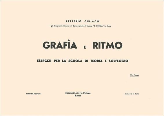 CIRIACO L.-GRAFIA E RITMO VOL 3