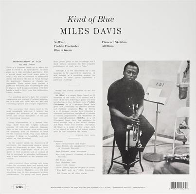 MILES DAVIS -KIND OF BLUE *LP*