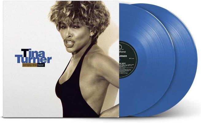 TINA TURNER -SIMPLY THE BEST *2-LP COLORATO BLU*