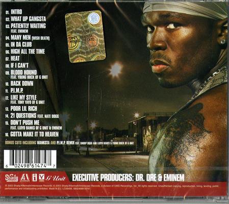 50 CENT -GET RICH OR DIE TRYIN' *2003*