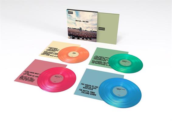 OASIS -TIME FILIES... 1994-2009 *4-LP COLORATI RSD 2025*