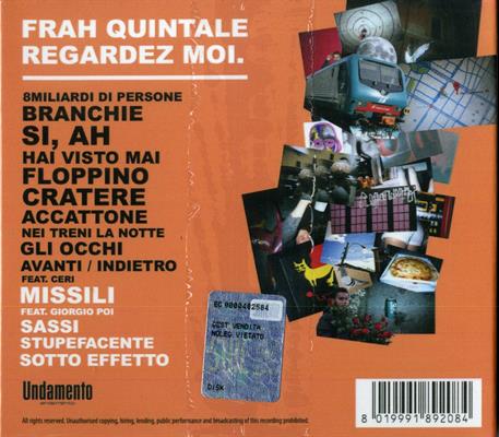 FRAH QUINTALE -REGARDEZ MOI *2024*