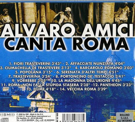 AMICI ALVARO -CANTA ROMA
