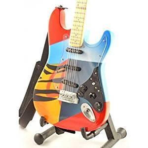 MINI CHITARRA DA COLLEZIONE IN LEGNO REPLICA ERIC CLAPTON