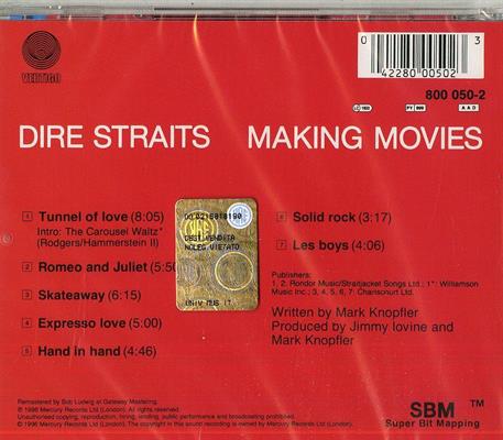 DIRE STRAITS -MAKING MOVIES