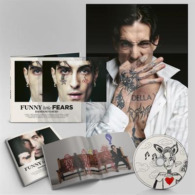 DAMIANO DAVID -Funny Little Fears (Deluxe Cd Single Disc +POSTER