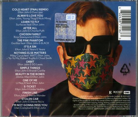 ELTON JOHN -THE LOCKDOWN SESSIONS *2021*
