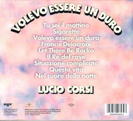 CORSI LUCIO -VOLEVO ESSERE UN DURO *2025*