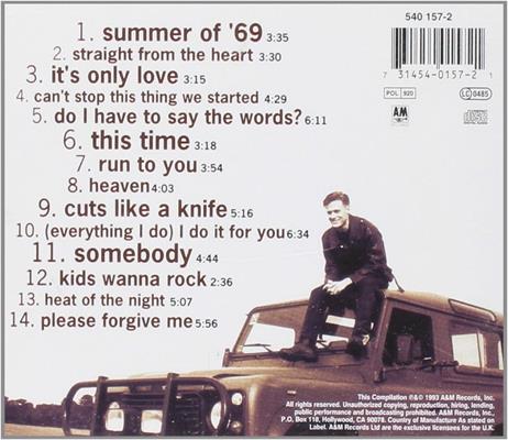 BRYAN ADAMS -SO FAR SO GOOD *1993*