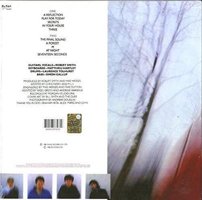 CURE -SEVENTEEN SECONDS *1980* *LP*