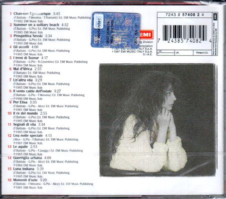 ALICE -ALICE CANTA BATTIATO *1997*