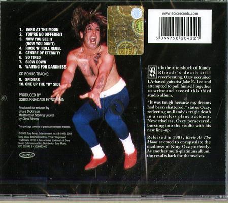 OZZY OSBOURNE -BARK AT THE MOON *1983*