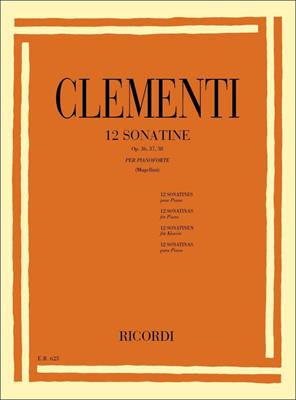 CLEMENTI M.-12 SONATINE OP 36 37 38 *REV.MUGELLINI*