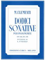 CLEMENTI M.-12 SONATINE OP 36 37 38 *FINIZIO