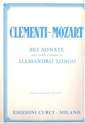 CLEMENTI-MOZART -6 SONATE *REV.LONGO*