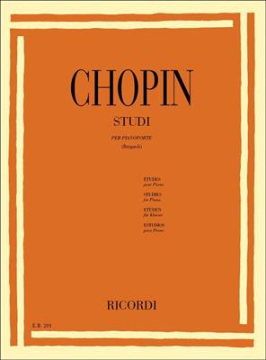 CHOPIN -24 STUDI OP 10 25 *BRUGNOLI* X PIANO