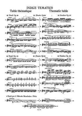 CHOPIN -24 STUDI OP 10 25 *BRUGNOLI* X PIANO