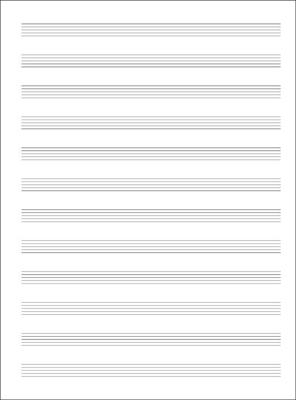 QUADERNO 12 PENTAGRAMMI 32 PAGINE