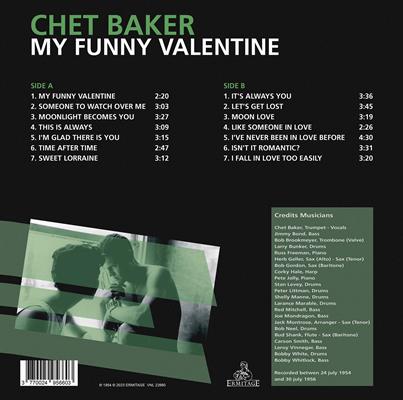 CHET BAKER -MY FUNNY VALENTINE *VINILE COLORATO YELLOW*