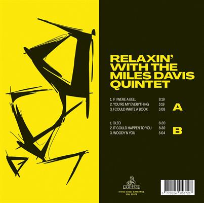 MILES DAVIS -RELAXIN WITH THE MILES DEVIS QUINTET *LP*