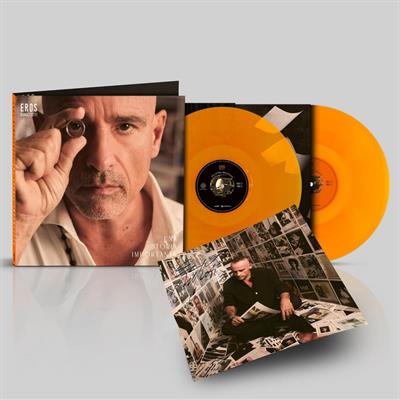 RAMAZZOTTI EROS -UNA STORIA IMPORTANTE *2-LP ORANGE AUTOGRAFATO*