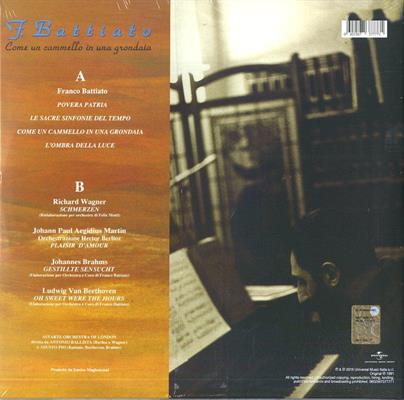 BATTIATO FRANCO -COME UN CAMMELLO IN UNA GRONDAIA *1991* *LP*