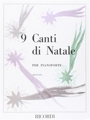 MONTANI P.-9 CANTI DI NATALE PER PIANO