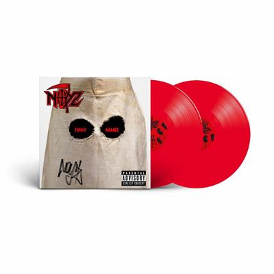 NOYZ NARCOS -FUNNY GAMES BLOODY MARY *2 VINILI RED AUTOGRAFATO*