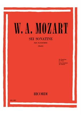 MOZART W.A.-6 SONATINE X PF *REV.RISALITI*