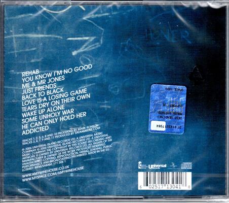 AMY WINEHOUSE -BACK TO BLACK *2007*