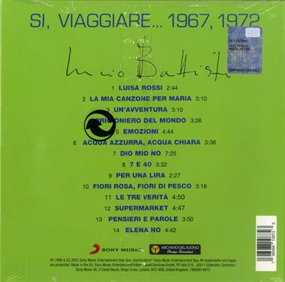 BATTISTI LUCIO -SI VIAGGIARE 1967-1967