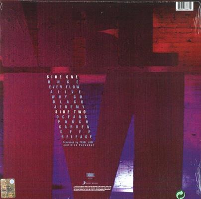 PEARL JAM -TEN *1991* *LP*