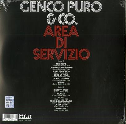 GENCO PURO AND CO -AREA DI SERVIZIO *VINILE COLORATO*