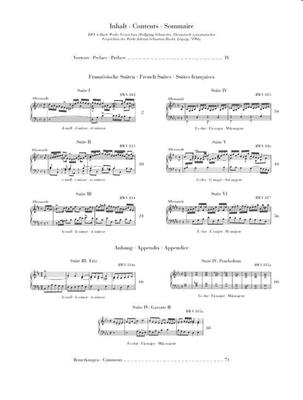 BACH J.S.-SUITES FRANCESI *REV.HENLE*