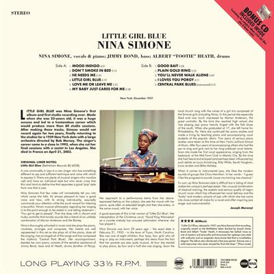 NINA SIMONE -LITTLE GIRL BLUE *1957* *LP*