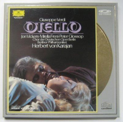VERDI G.-OTELLO *2 LASER DISC PAL*