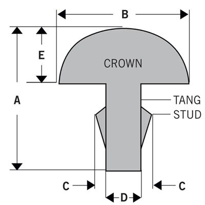 SET 24 TASTI PER CHITARRA Fretwire 6290 Hard DUNLOP