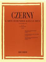 CZERNY -L'ARTE DI RENDER AGILI LE DITA OP 740 *REV.:RIBOLI*
