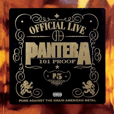 PANTERA -OFFICIAL LIVE 101 PROOF *2-LP*