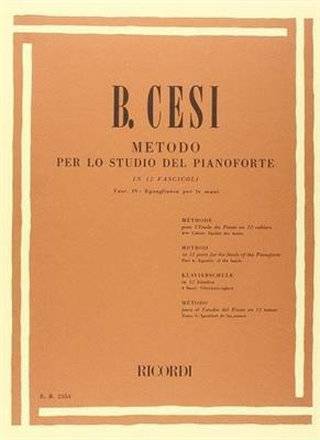 CESI B.-METODO VOL 4 PER LO STUDIO DEL PIANO