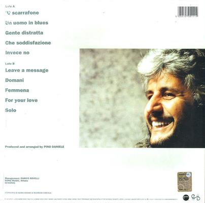 DANIELE PINO -UN UOMO IN BLUES *1991* *LP*