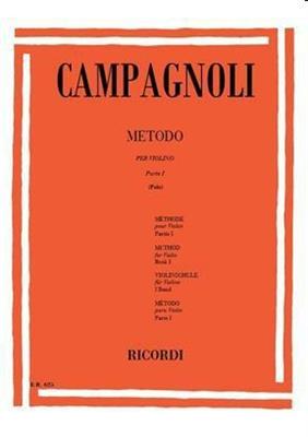 CAMPAGNOLI -METODO VOL 1 PER VIOLINO