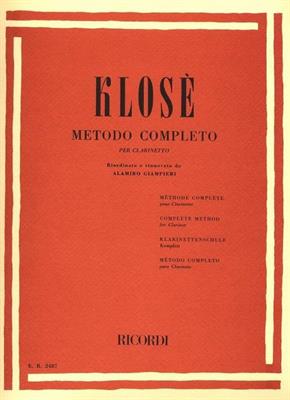 KLOSE' H.-METODO COMPLETO PER CLARINETTO
